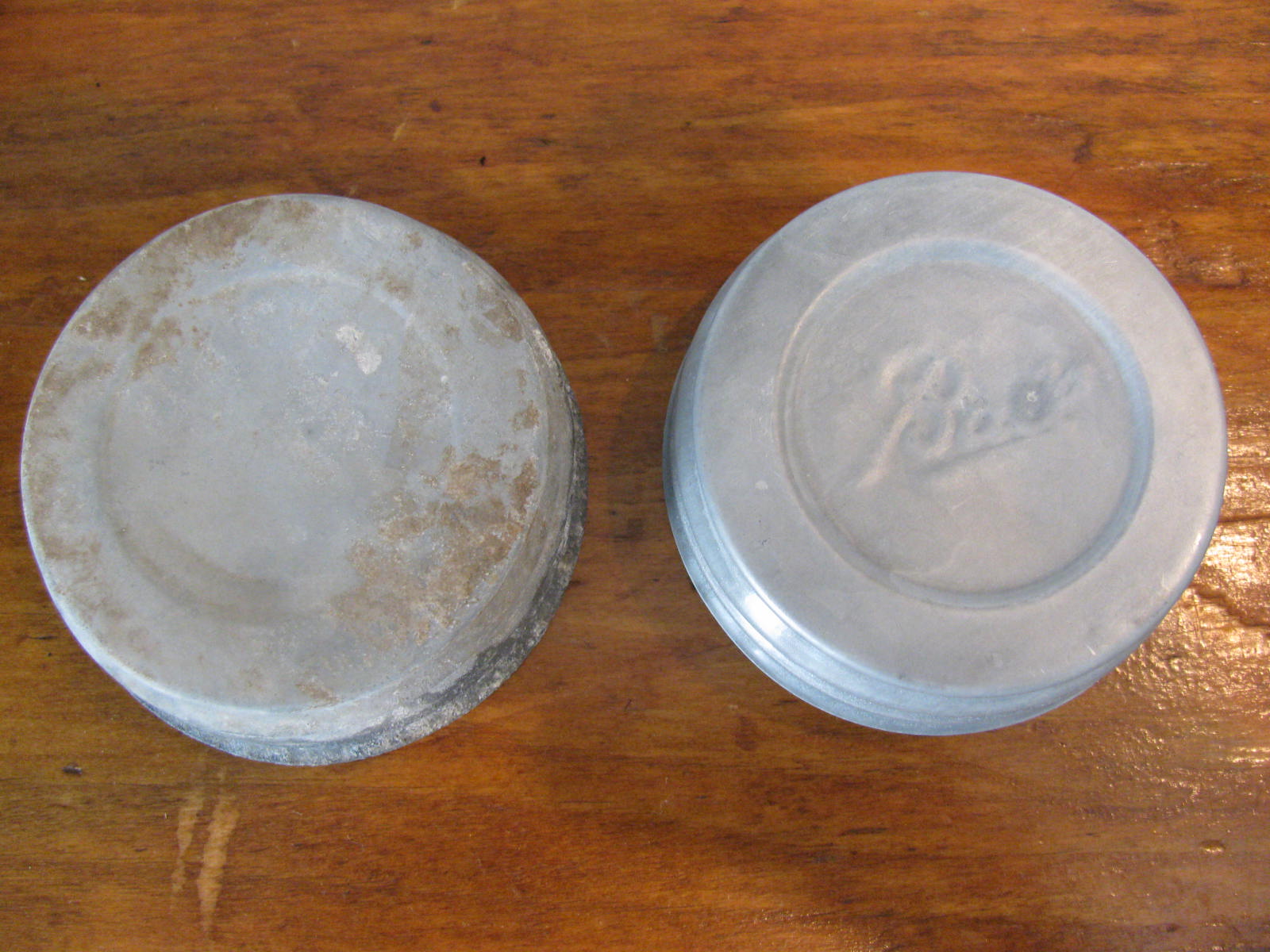 MAY DAYS How To Clean Zinc Lids from Ball Jars