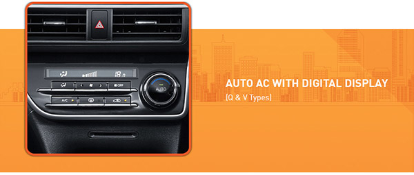 Toyota All New Sienta dilengkapi dengan AC digital display