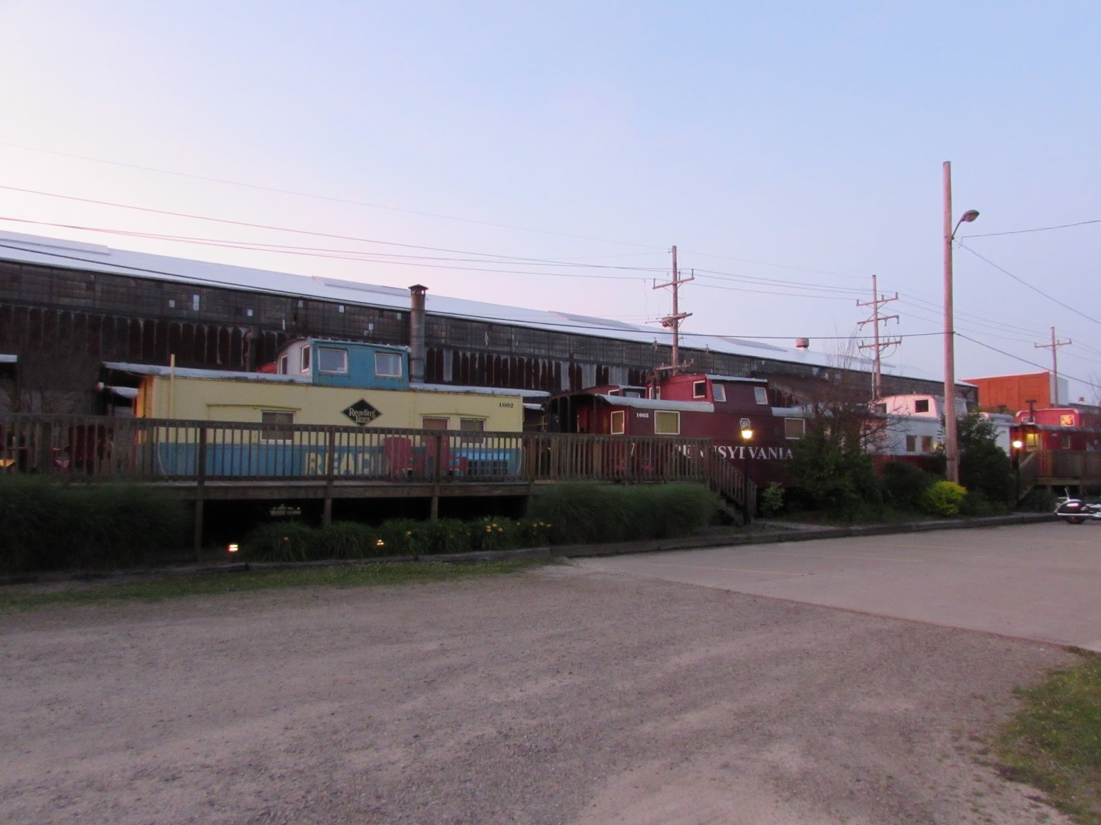 Sleep in a Caboose at the Caboose Motel Titusville, PA Interesting