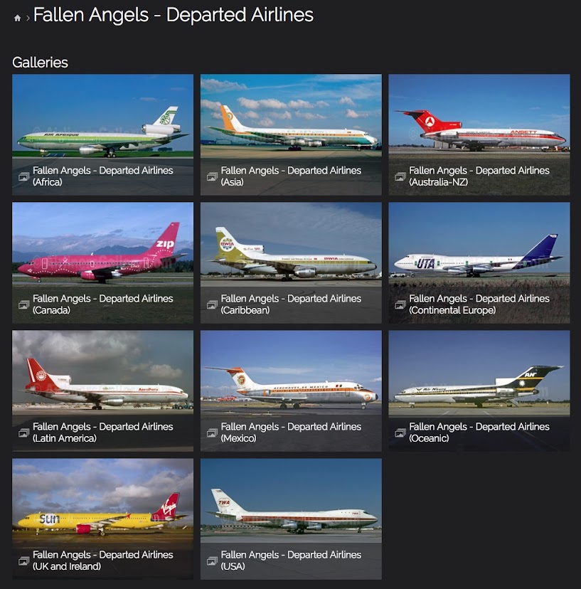 Fallen Angels - Departed Airlines