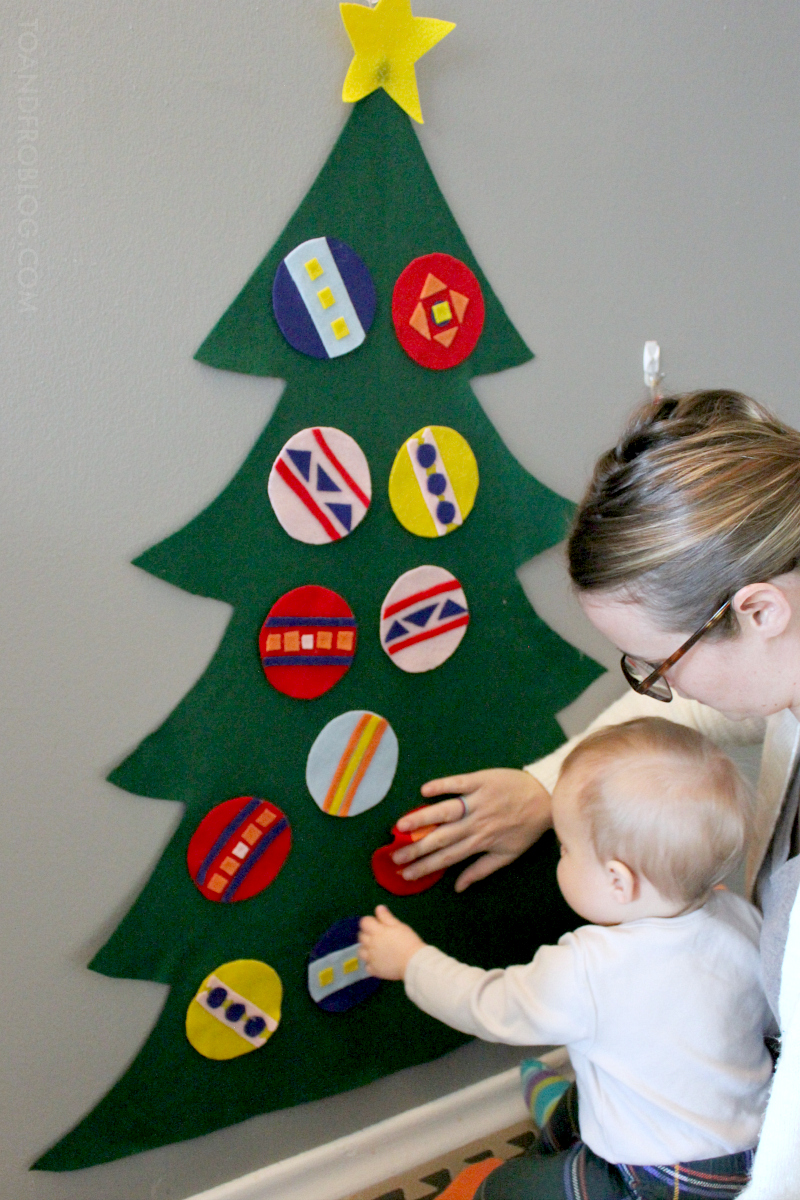 Baby-Friendly Felt Christmas Tree Tutorial