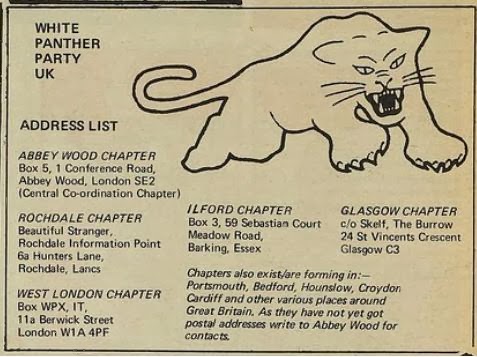 Transpontine White Panthers in SE2 Abbey Wood and the 1970s counter