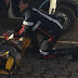 Motociclista se joga de moto pra evitar acidente grave tipo colisão em Luis Eduardo Magalhães