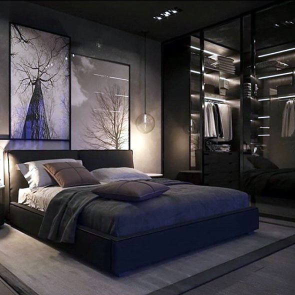 interior kamar tidur modern minimalis