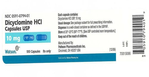 سعر أقراص ديسيكلومين Dicyclomine لعلاج تهيجات المعدة