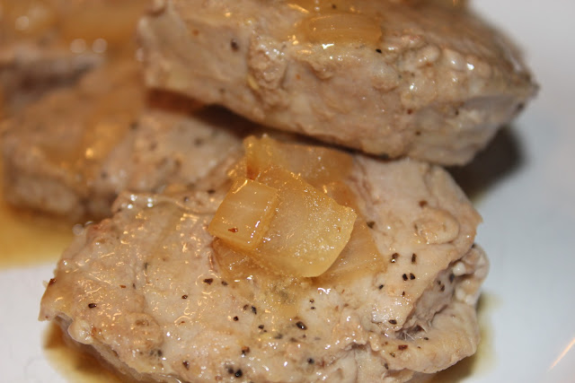 Maple-mustard pork medallions