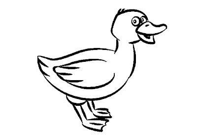 Coloring Pic Of Duck Free Coloring Pages Printable Cute Duck Coloring Pages