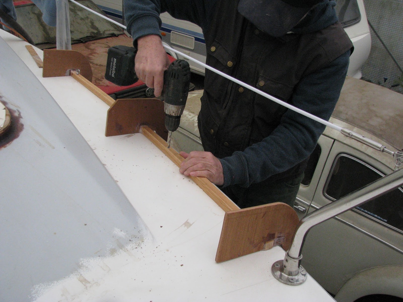 Plywood Boat Building Blog Toe Rail