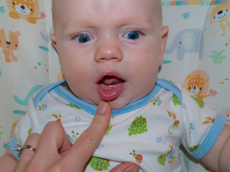 Footsteps Let the Teething Begin