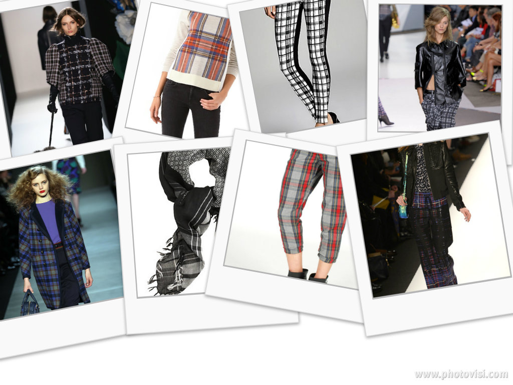 FASHION changes, but STYLE endures GUIDE TO FALL PLAID TRENDS