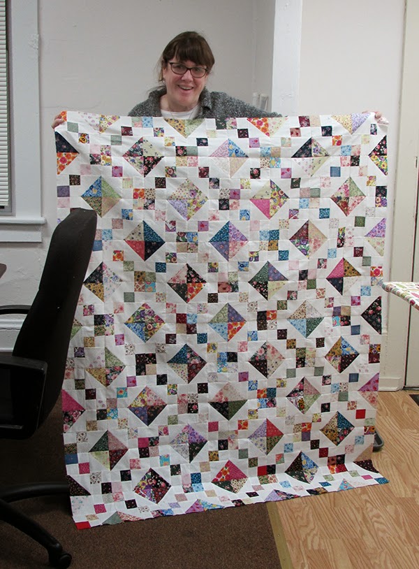 Bloomin' Steps quilt