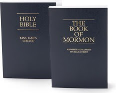 We love the Bible and The Book of Mormon. Two testaments of Jesus Christ.