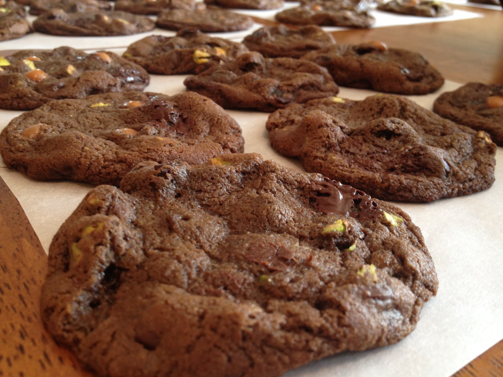 Oregon Transplant Dark Chocolate Cherry Nut Cookies