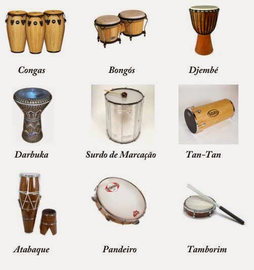 Instrumentos De Percussão Pandeiro e Tamborim Instrumentos De Percussão Pandeiro e Tamborim