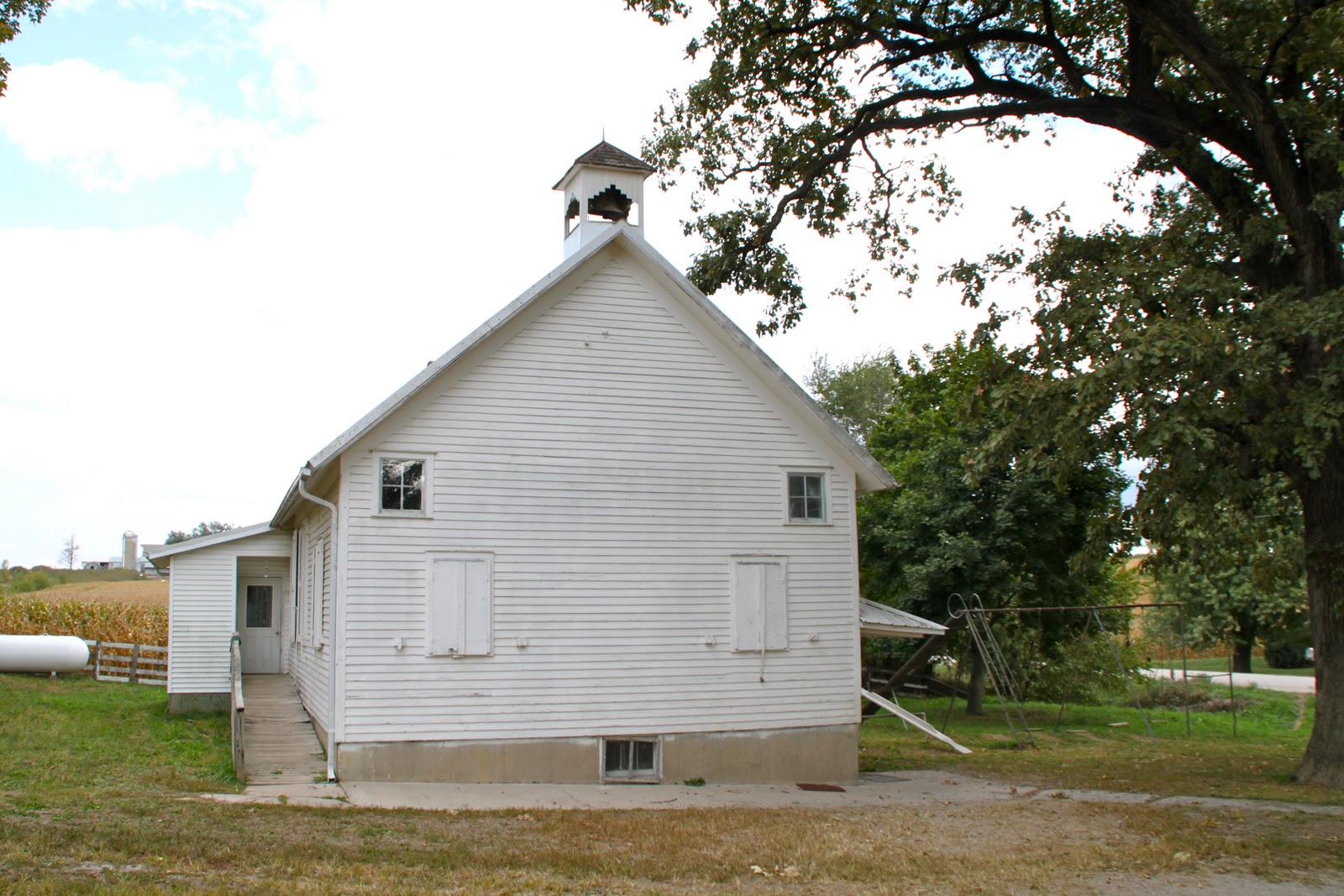 Iowa One Room Schools Middleburg School, Kalona