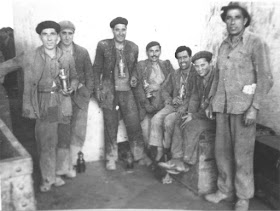 Trabajadores de la Mina La Camocha