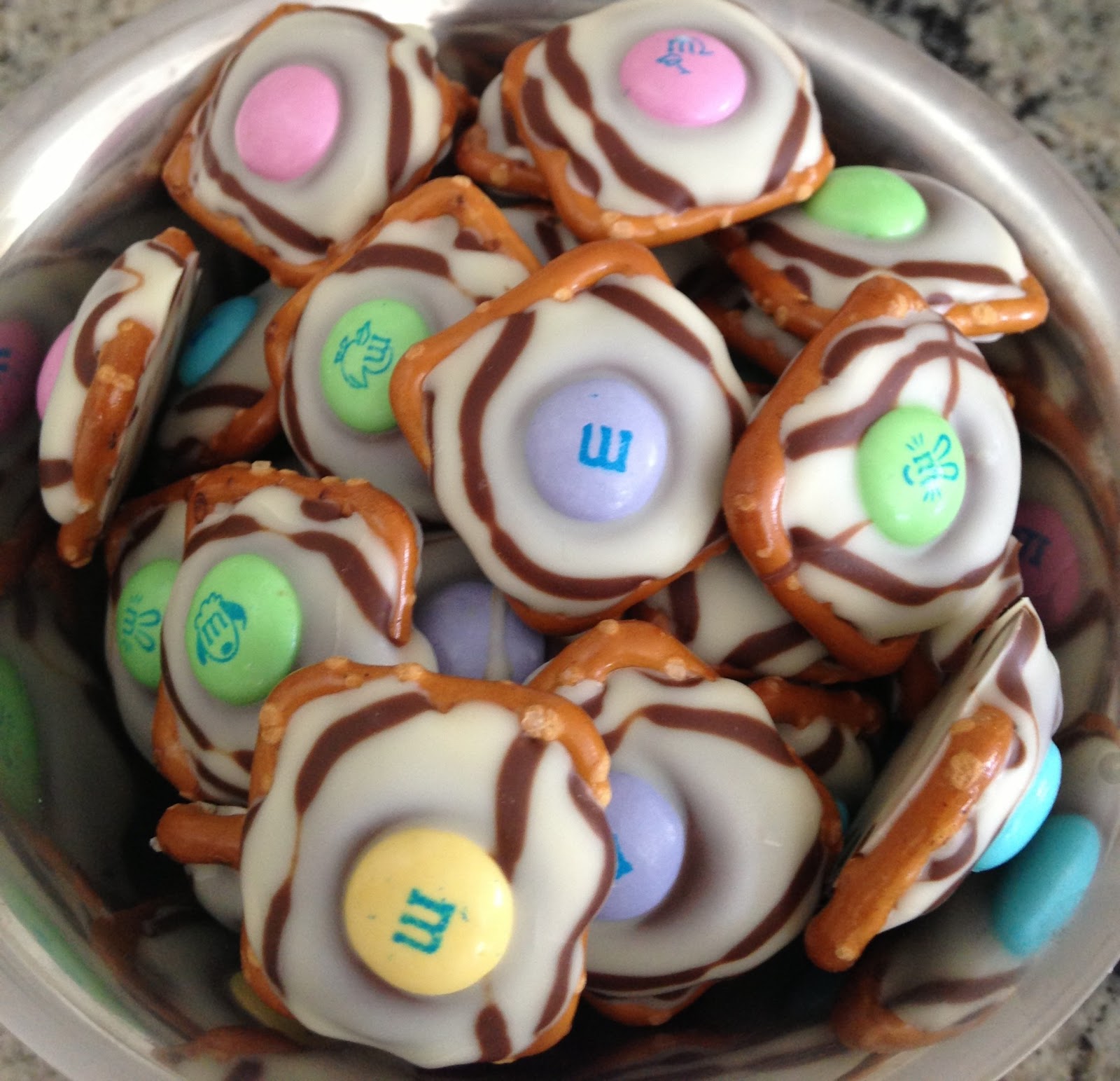 Pretzel Hugs and the Easter Bunny