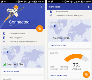 VPN Connected Status
