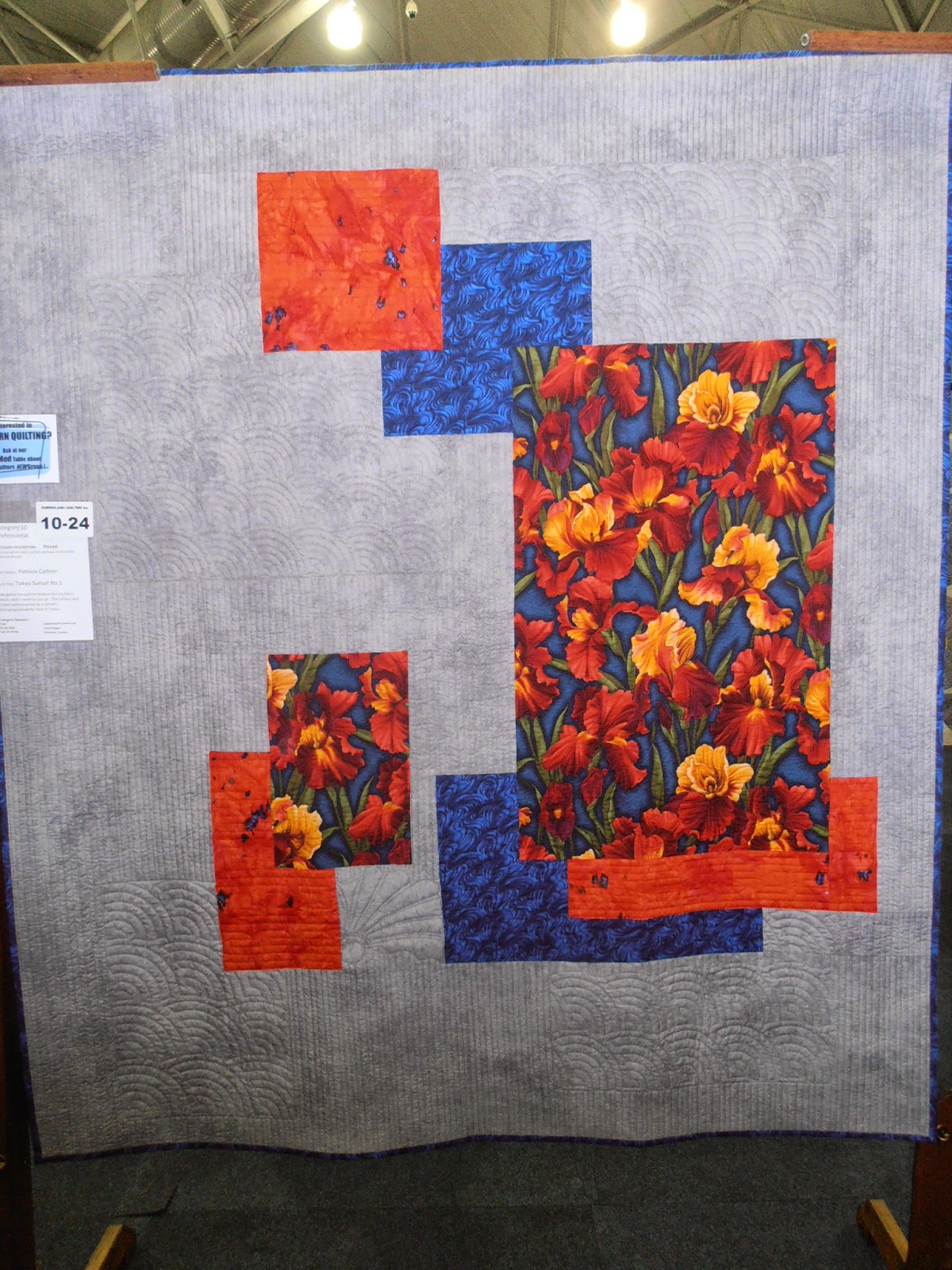 Auchenflower to whereever with Chris Qld Quilters Quilt Show