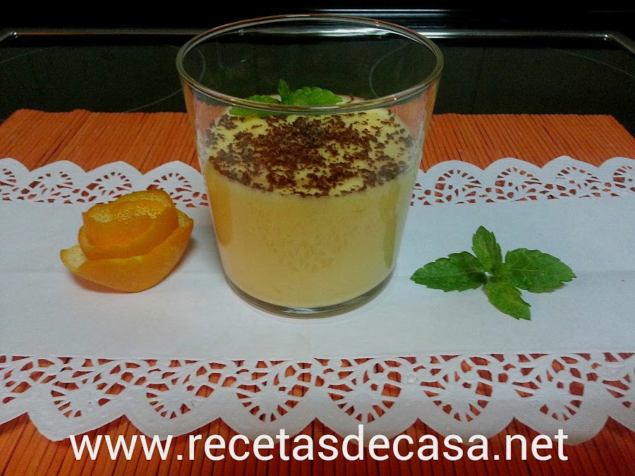 receta de mousse de naranja en microondas cocina facil