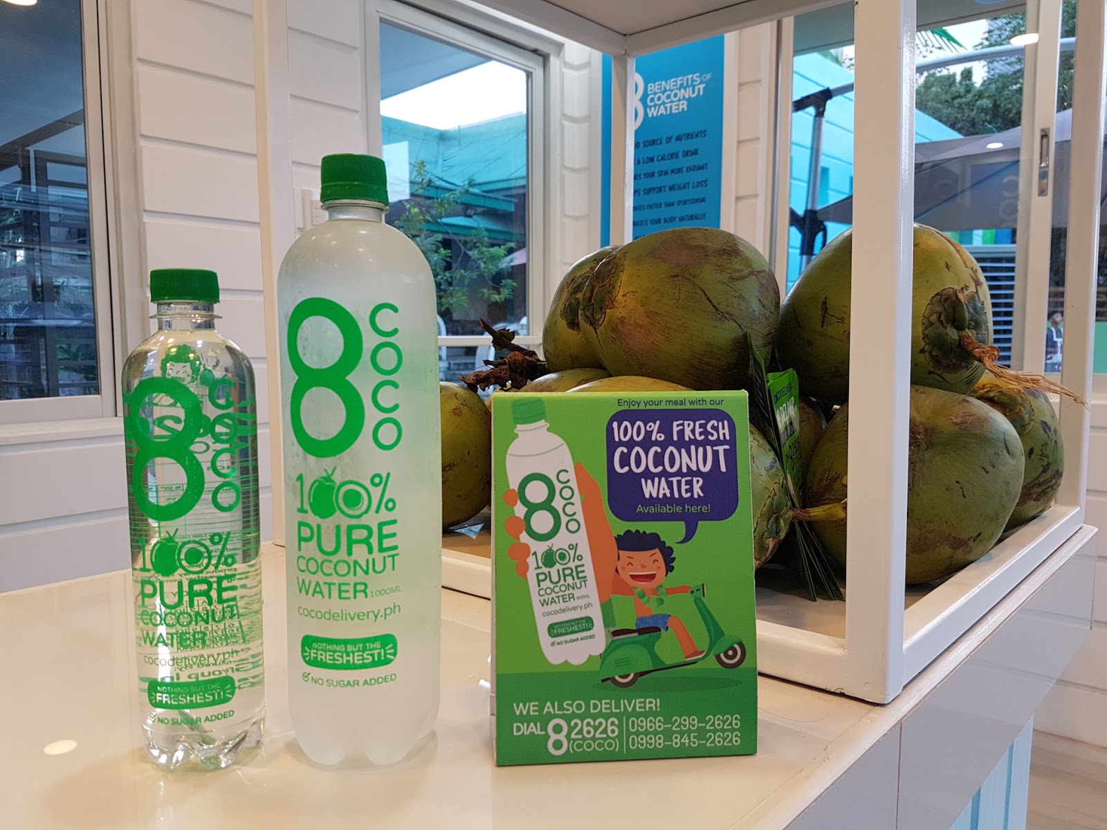 The Food Alphabet Fresh buko juice is now just a phone call away with