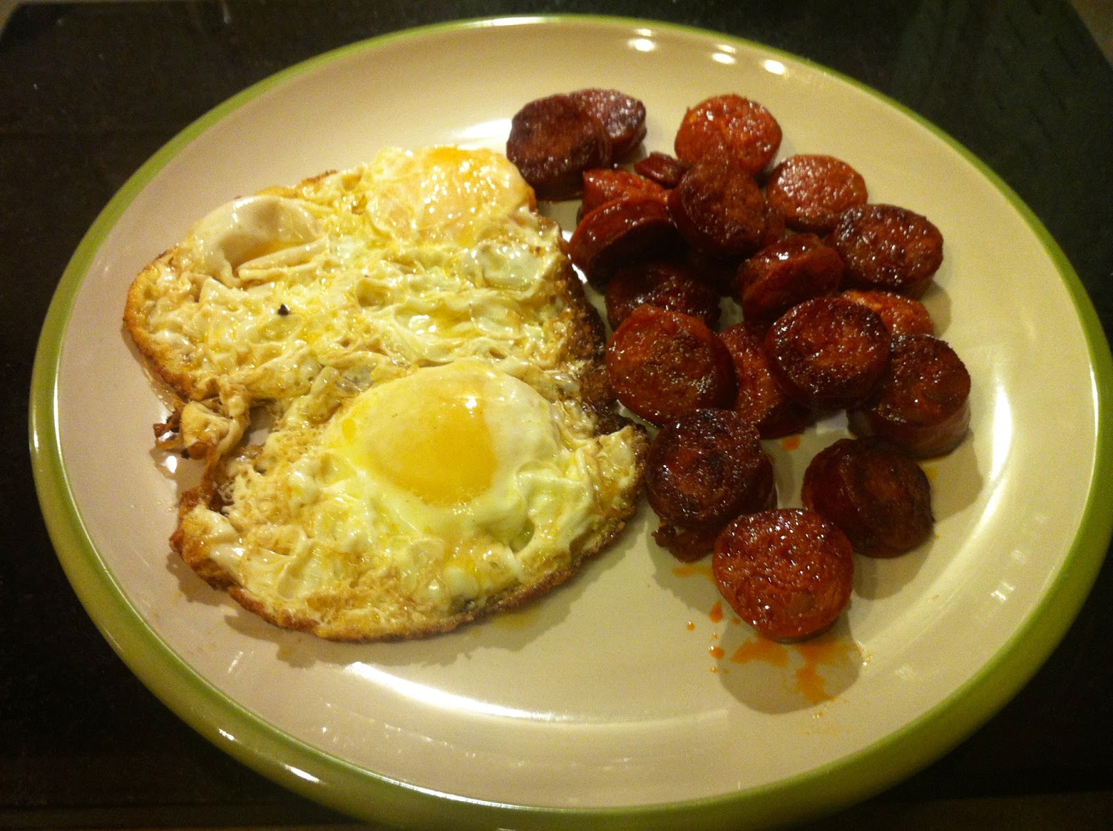 Don Victor's Homemade Spanish Cuisine 17 FRIED EGGS AND CHORIZO