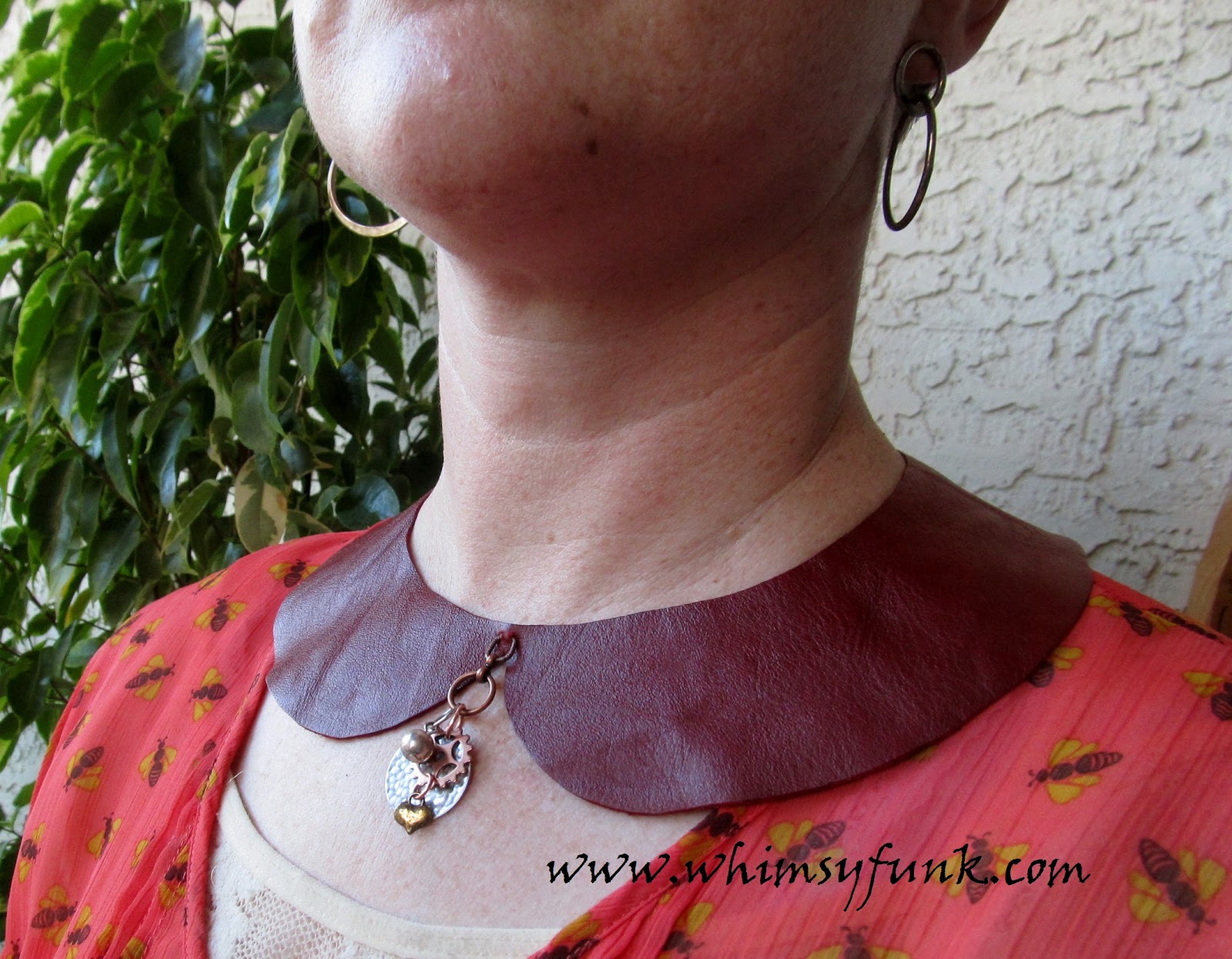 WhimsyFunk: Peter Pan - Collar of Leather- "How To" and Pattern