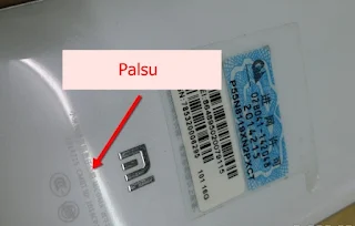 Cara Membedakan melalui label perangkat xiaomi mi4 palsu