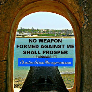 No weapon formed against me shall prosper Isaiah 54:17