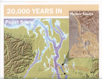 20,000 Years in Pioneer Square Brochure – Changes in the Shape of Seattle
