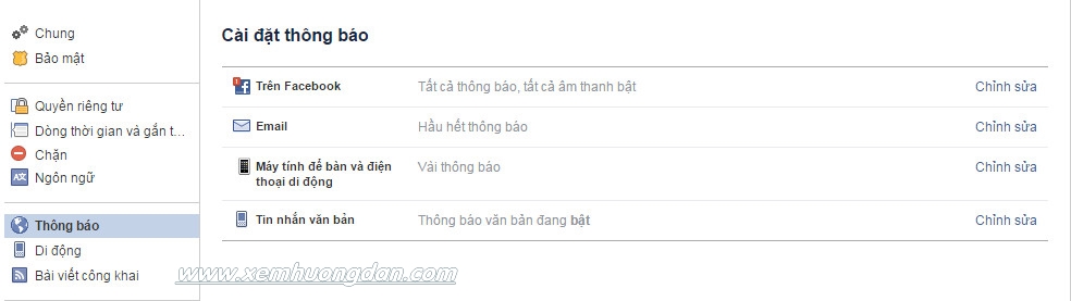 Cách tắt thông báo live stream trên facebook Cach tat thong bao live stream tren facebook