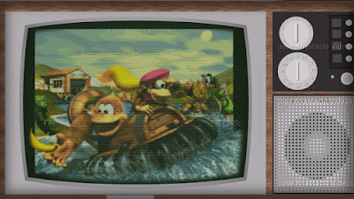 Capa do Donkey kong na tv
