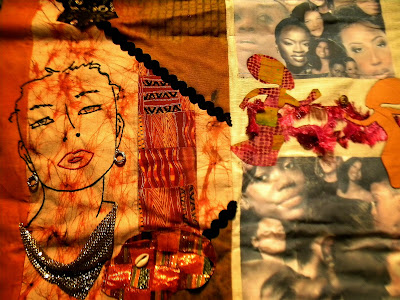 Harlem Memorabilia Reflections in Fiber