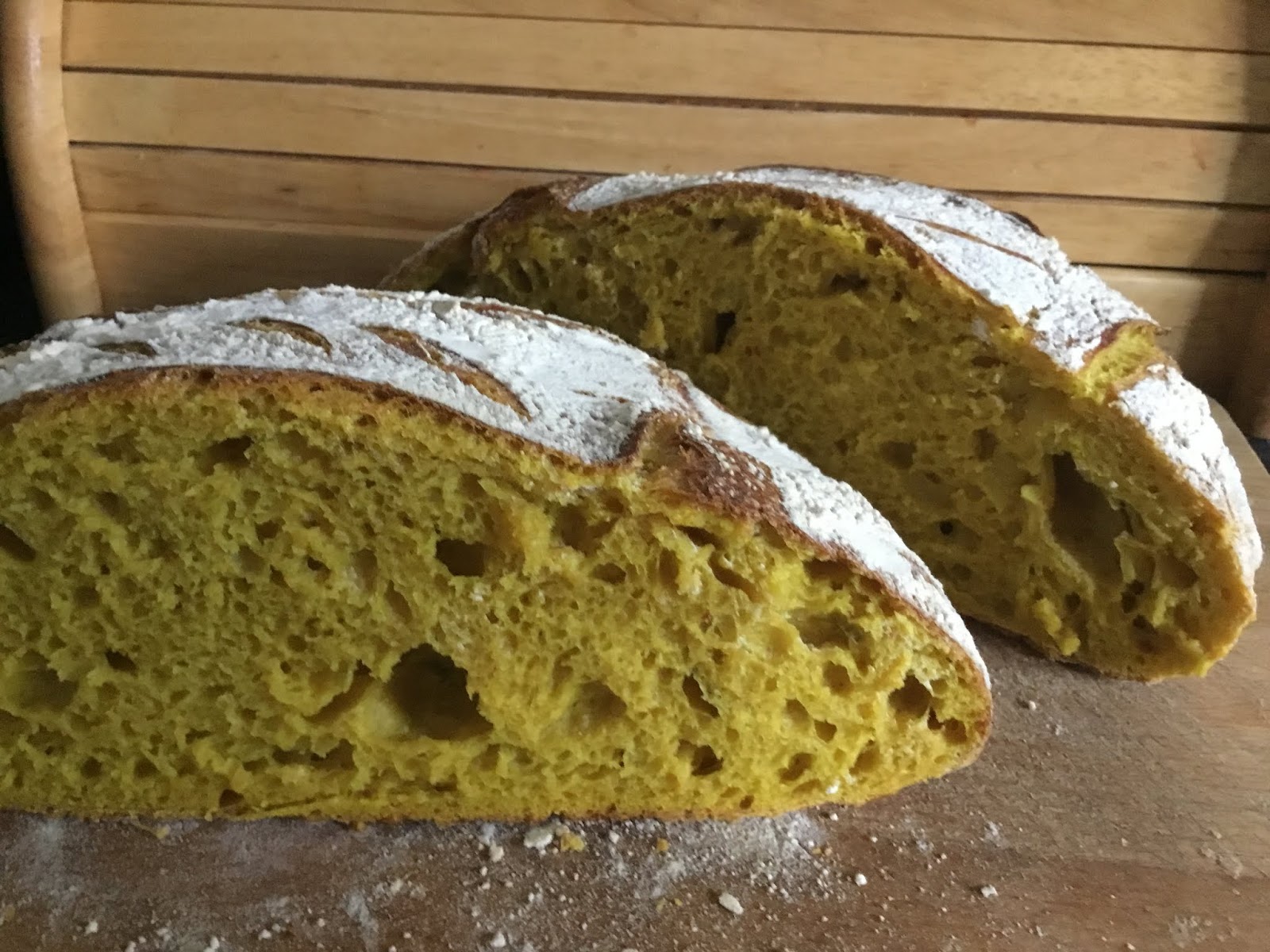 Low FODMAP 100 spelt saffron Sourdough bread Fit FODMAP Foodie