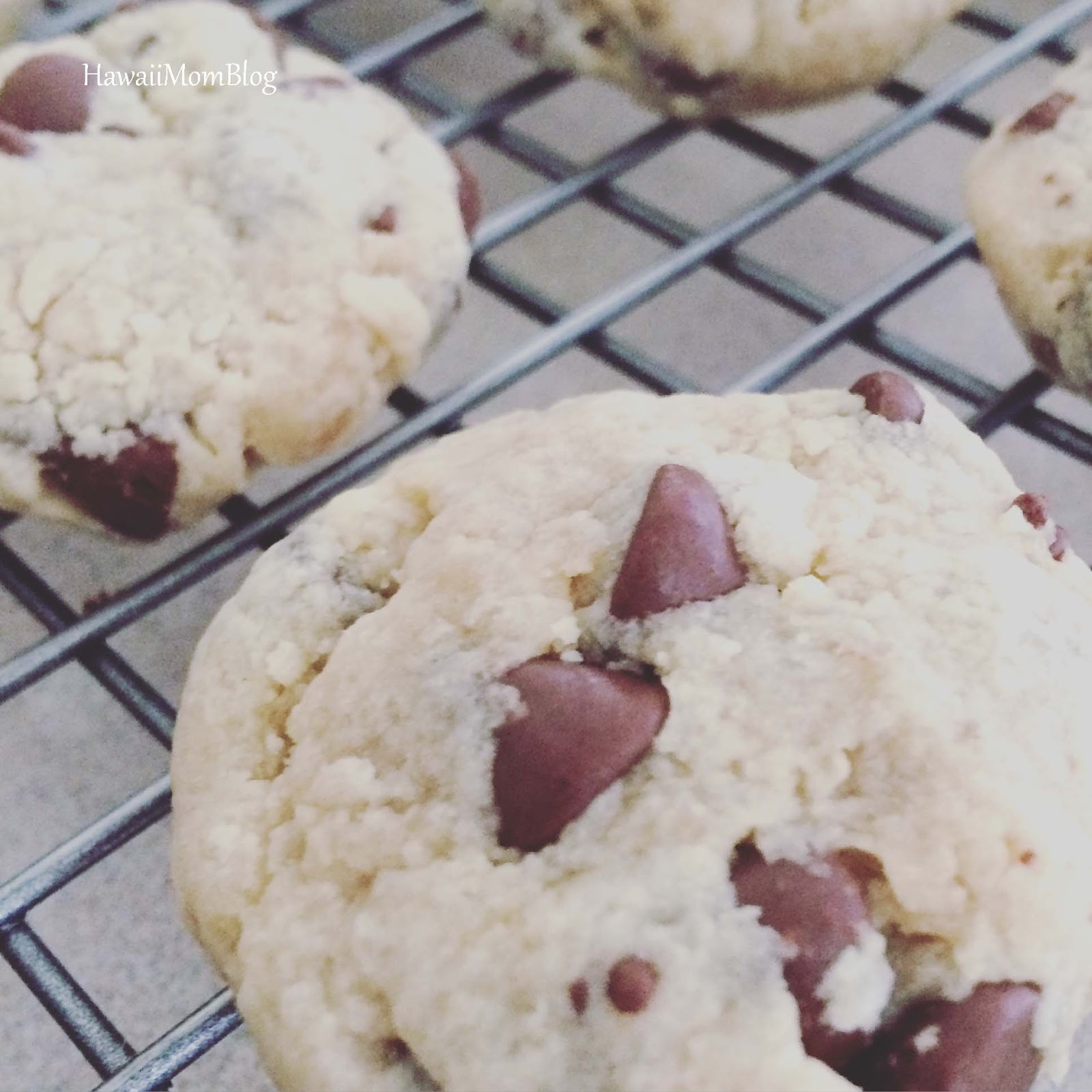 Hawaii Mom Blog Cream Cheese Chocolate Chip Cookies