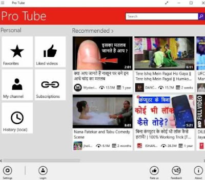 5 pengamalan YouTube gratis untuk Windows 10-pro-tube 5 penerapan YouTube gratis untuk Windows 10-pro-tube