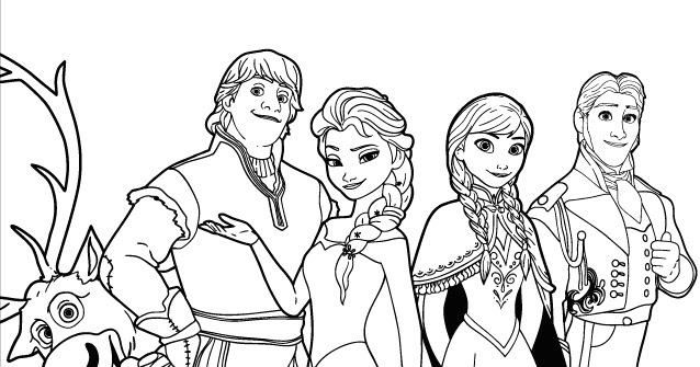 desenhos para colorir online da frozen desenho de frozen elsa e