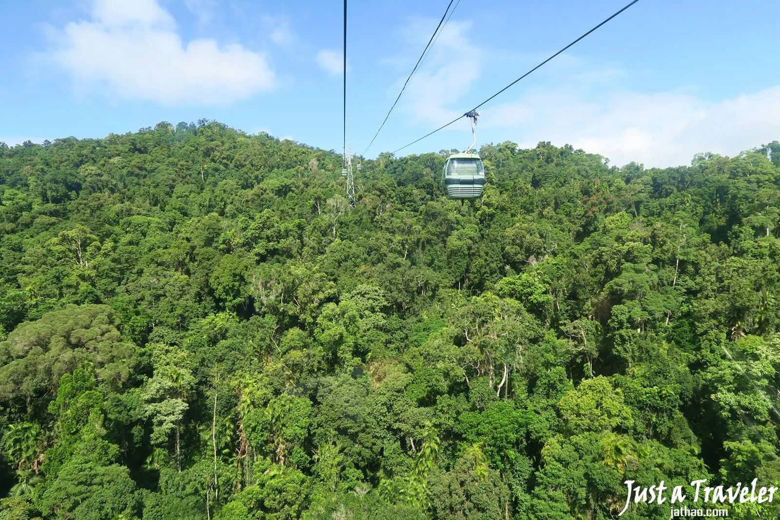 凱恩斯-庫蘭達-庫蘭達交通-庫蘭達觀光纜車-自由行-旅遊-澳洲-Cairns-Kuranda-Skyrail-Rainforest-Cableway-Travel-Tourist-Attraction-Australia
