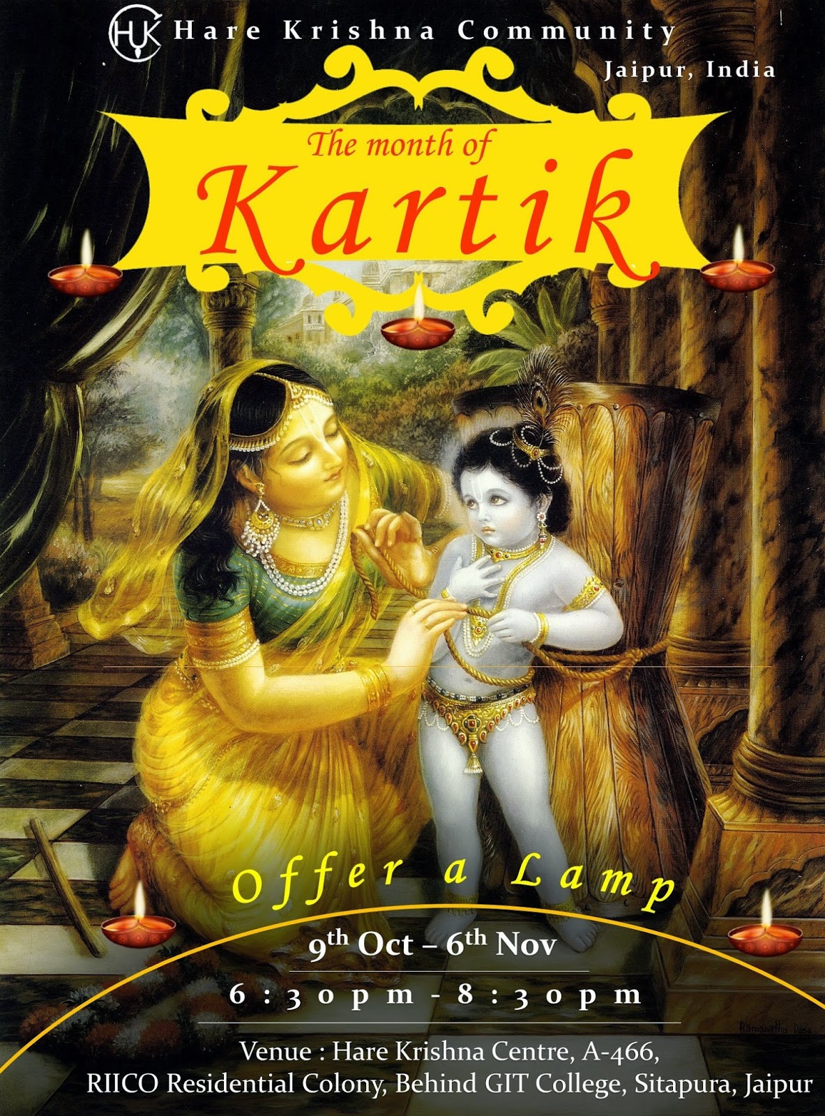 Hare Krishna Community Jaipur October 2014