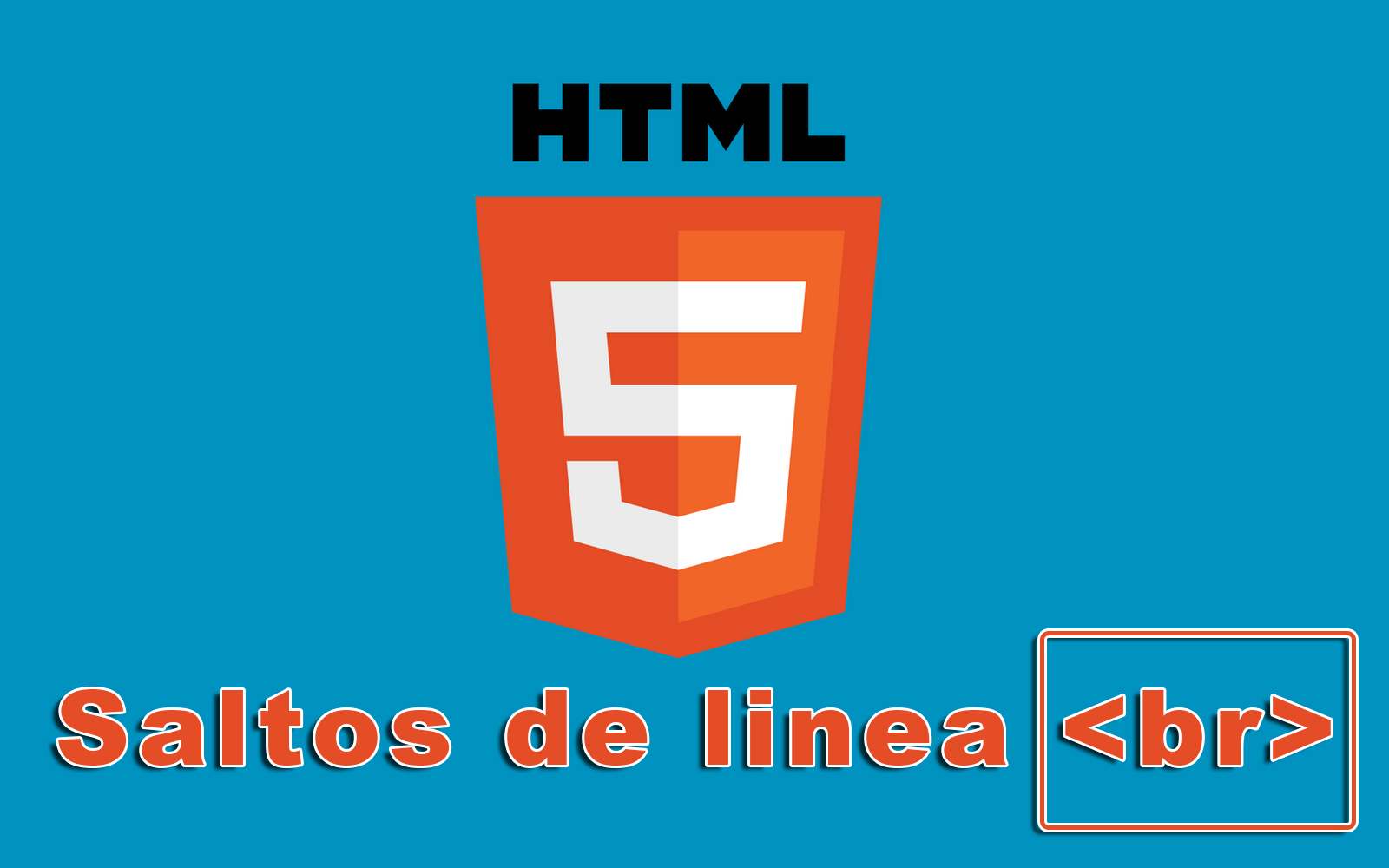 Saltos de linea en HTML5