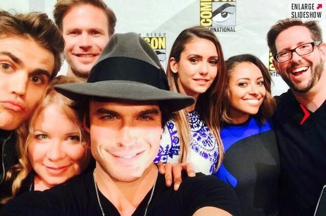 The Vampire Diaries - Comic-Con 2014 Panel and Cast Photos 