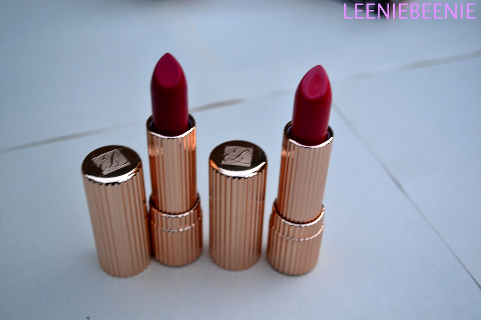 LEENIE BEENIE ESTEE LAUDER ALLDAY LIPSTICK IN ADL 19 AND ADL 39