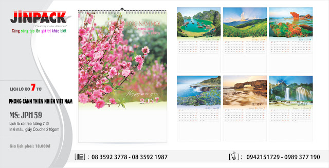 Mẫu lịch tết Phong Cảnh, mẫu lịch phong cảnh thế giới 2017 - 16