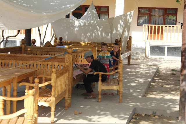 Ouzbékistan, Derbent, tapchane, tapshan, gastinitsa Shavkat, © L. Gigout, 2012