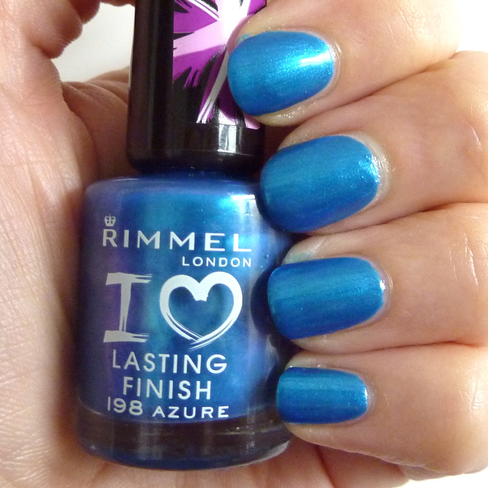 Polish, Plants & More.... 7 Shades Of Blue Day 7 Rimmel Azure