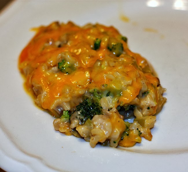 Recipes For Divine Living: Broccoli Mushroom and Brown Rice Casserole