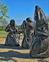 The Norns, Ribe, Denmark (copyright: cbl for www.BethFishReads)