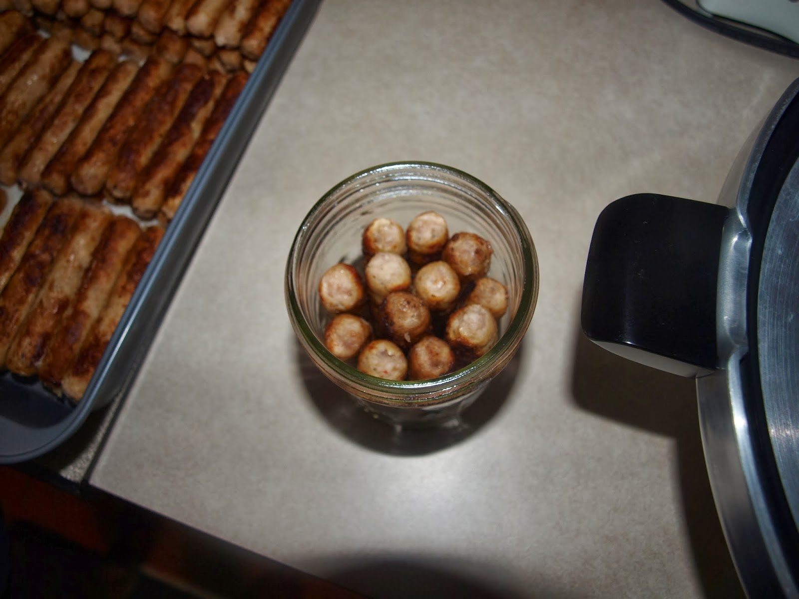 Garden for your life Canning Sausage!