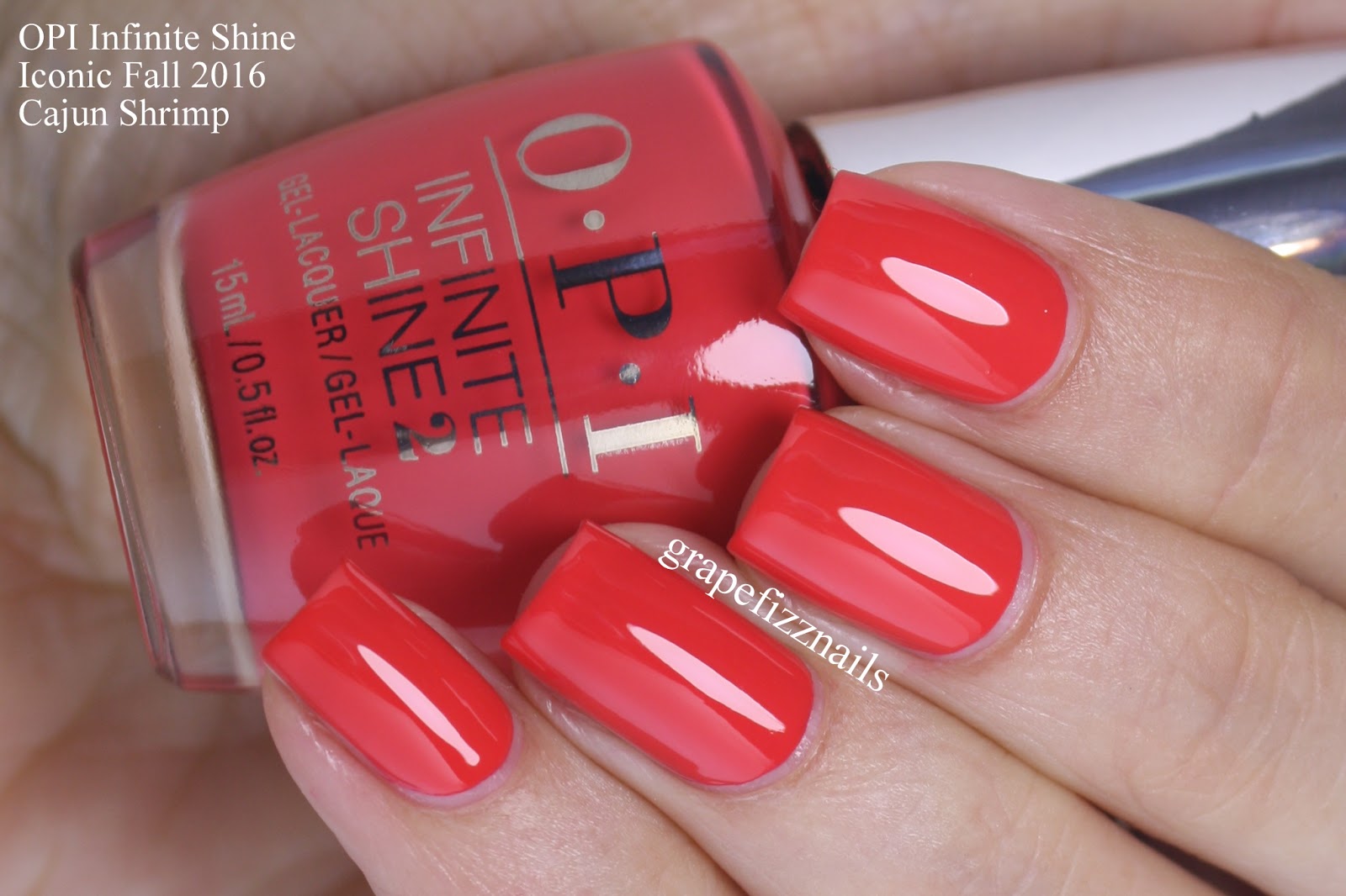 Grape Fizz Nails OPI Infinite Shine Iconic Shades for Fall 2016