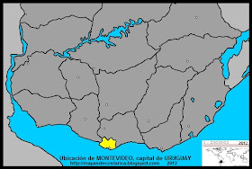 Mapas De Uruguay America